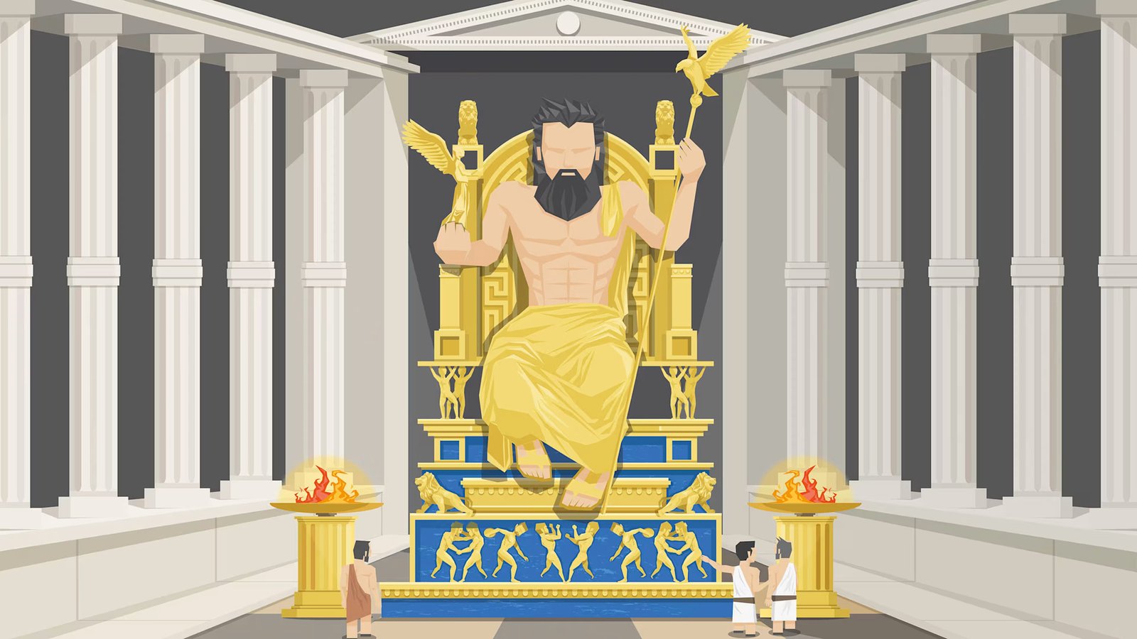 الميثولوجيا الإغريقية والألعاب الأولمبية